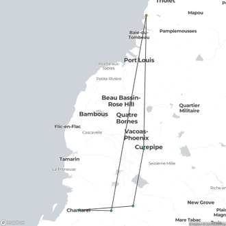 tourhub | Summertimes | Simply Mauritius (4* Hotel) | Tour Map