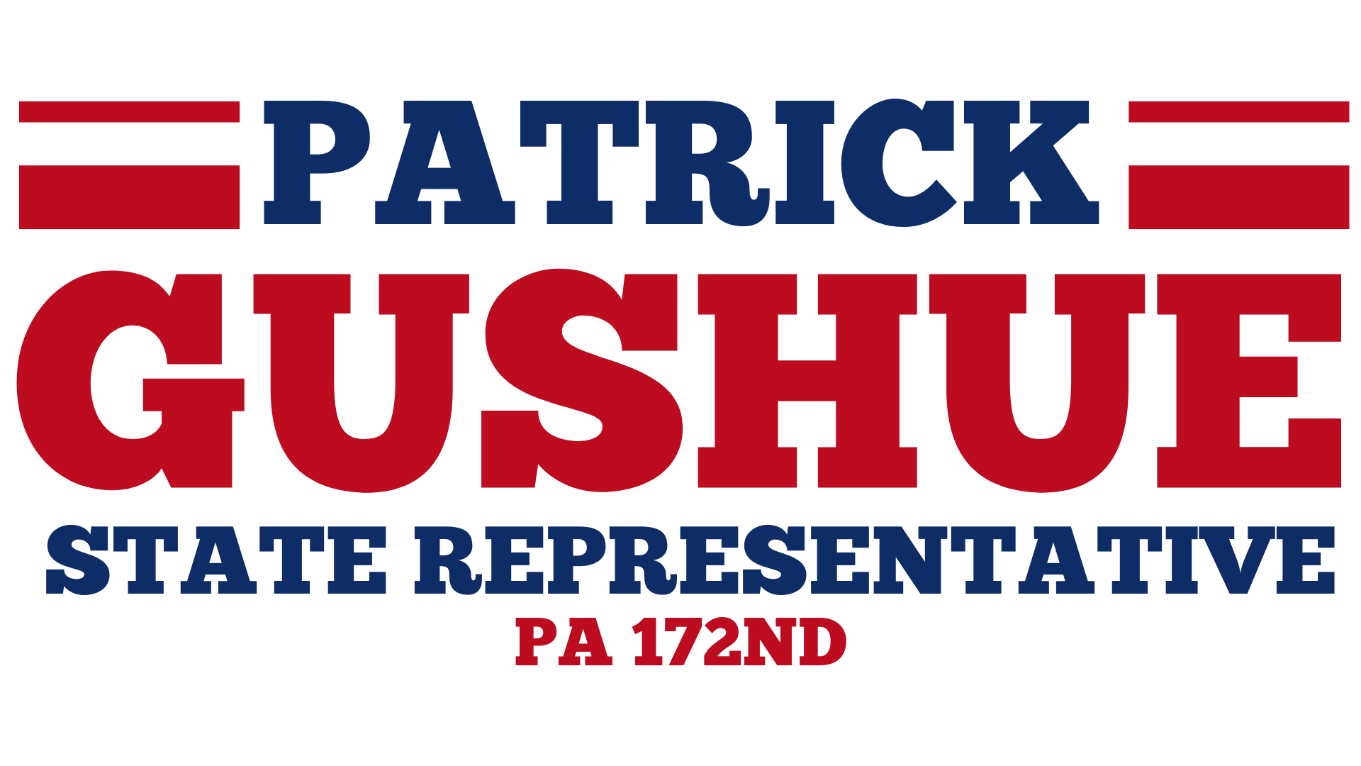 Patrick Gushue for 172nd logo