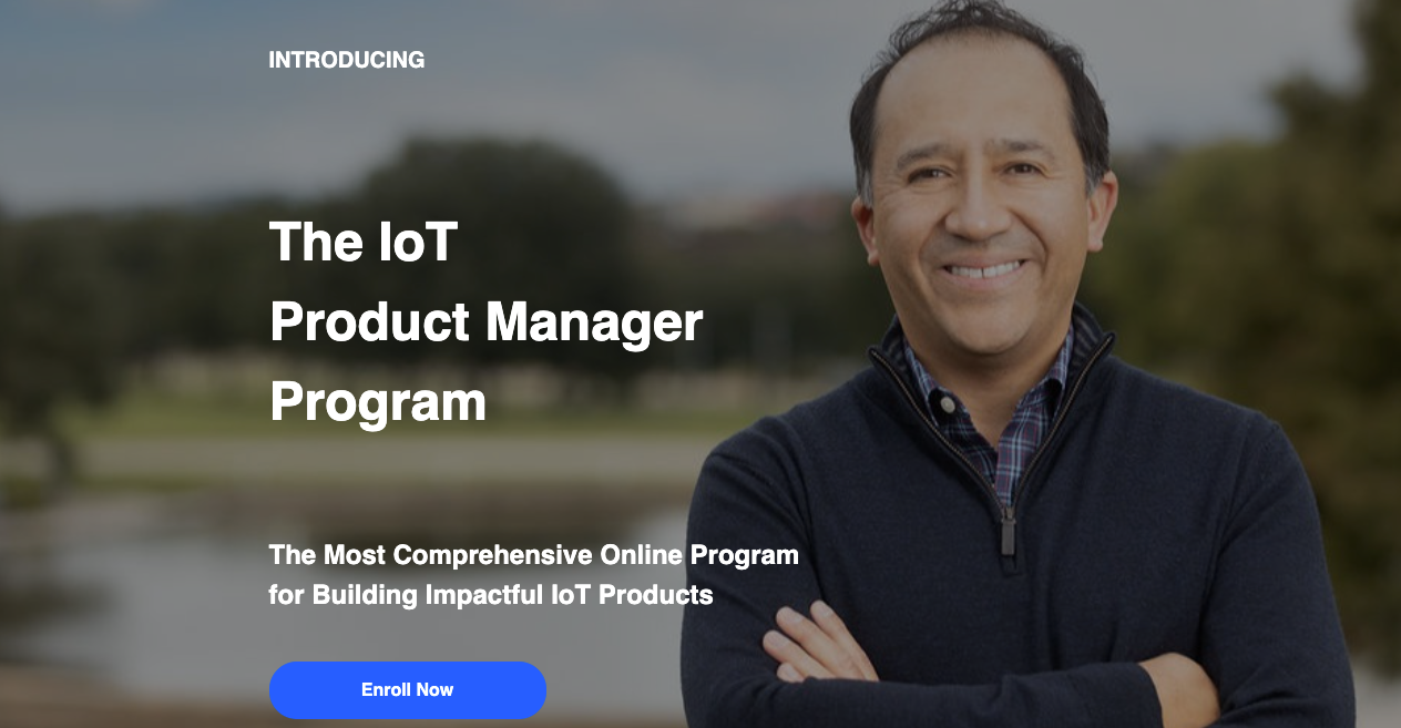 The IoT Product Manager Program | Daniel Elizalde LLC