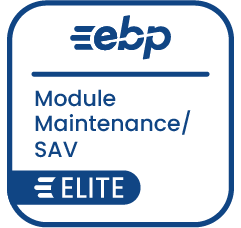 Représentation de la formation : Formation EBP Gestion commerciale Elite Module Maintenance / SAV