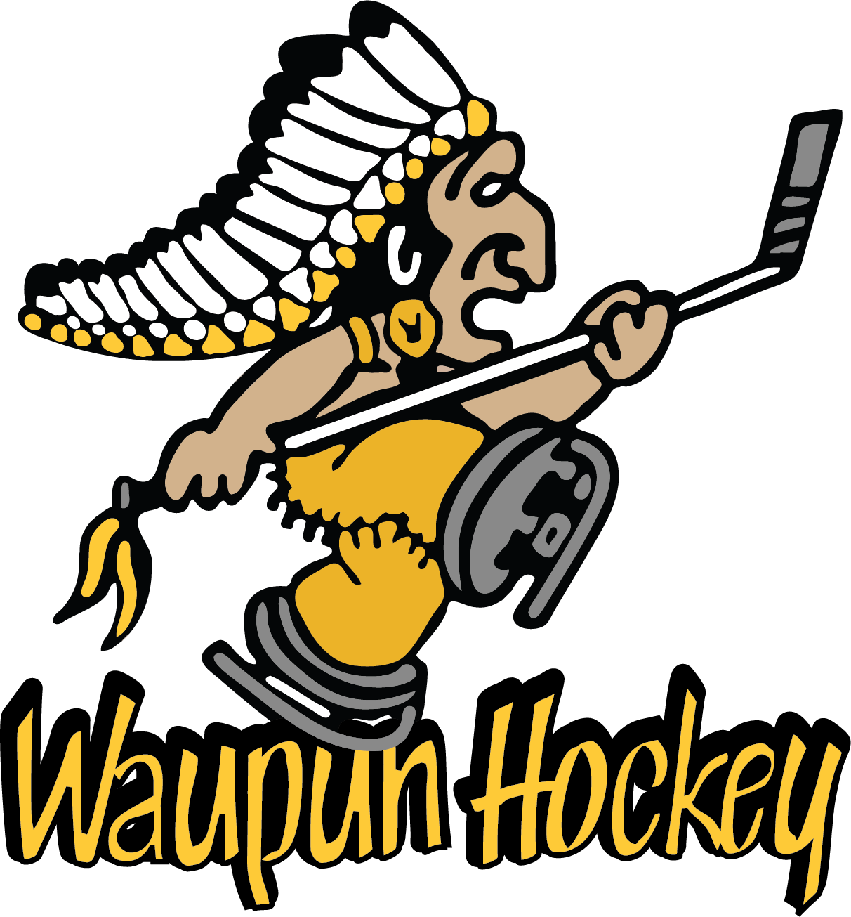 Waupun Hockey Association Inc. logo