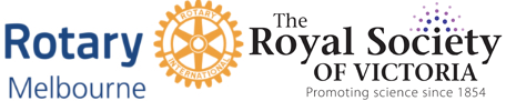 Rotary Melbourne & Royal Society of Victoria logos
