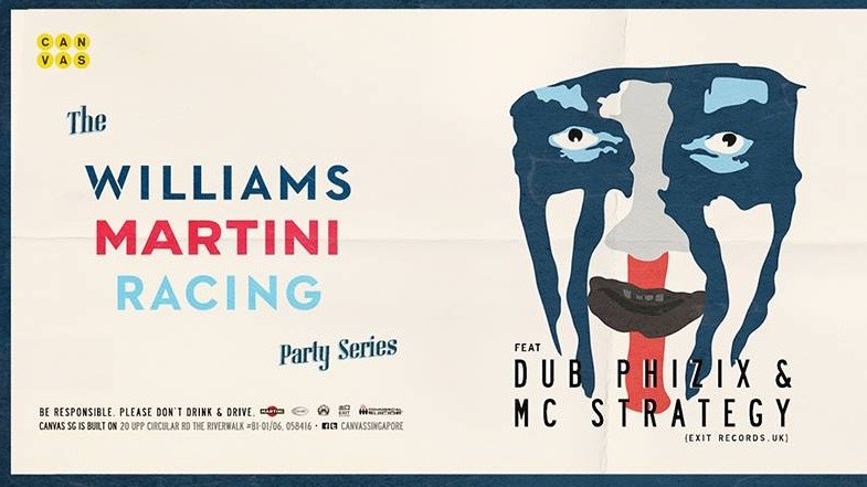 Williams Martini Racing® Party Series Day 2 ft. DUB PHIZIX & STRATEGY MC (Exit Records, UK)