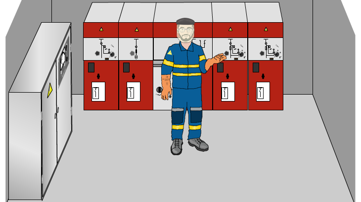 Représentation de la formation : Complément habilitation électrique HTB 63 kV pour les symboles HC, H1, H2, H2V,  