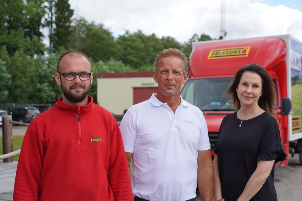 Jim Svensson, Benny Gunnarsson och Jeanette Nilsson, Ohlssons