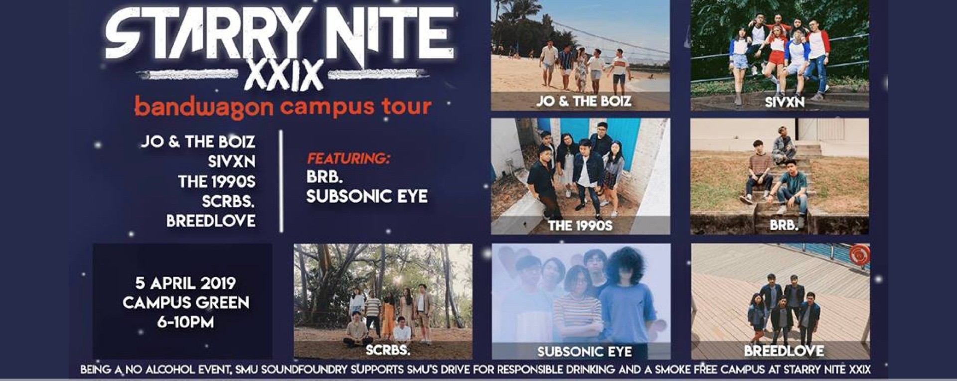 Starry Nite XXIX x Bandwagon Campus Tour