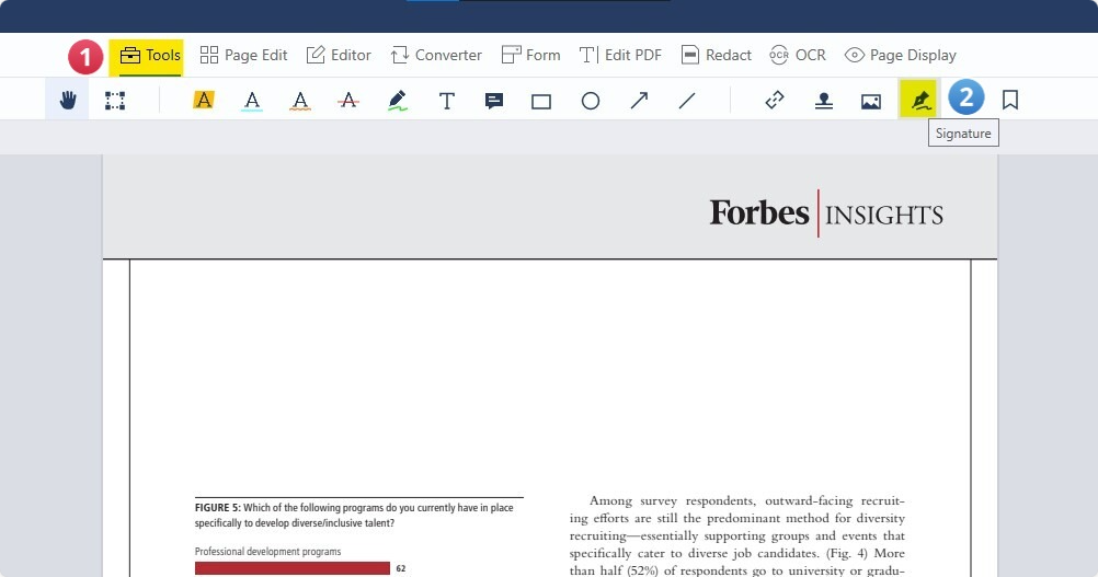 PDF Reader Pro Windows tools