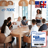 Représentation de la formation : Anglais professionnel - Niveau A2- TOEIC (possible à distance)