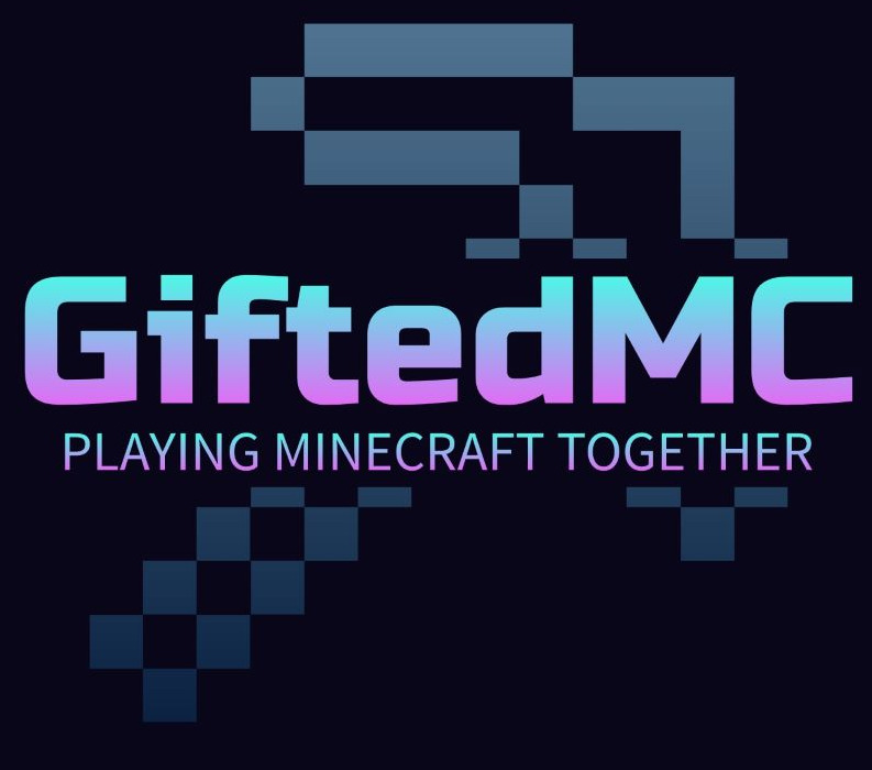 Haui's Gifted Minecraft logo
