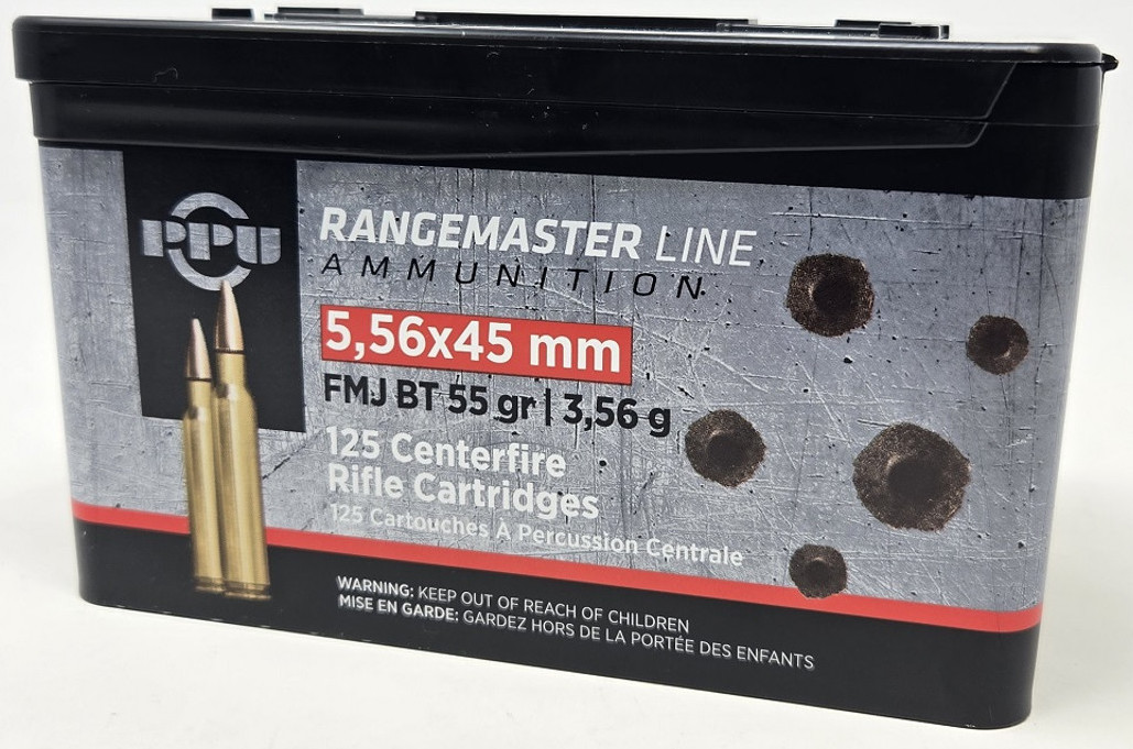 PPU 5.56 55gr 125/box