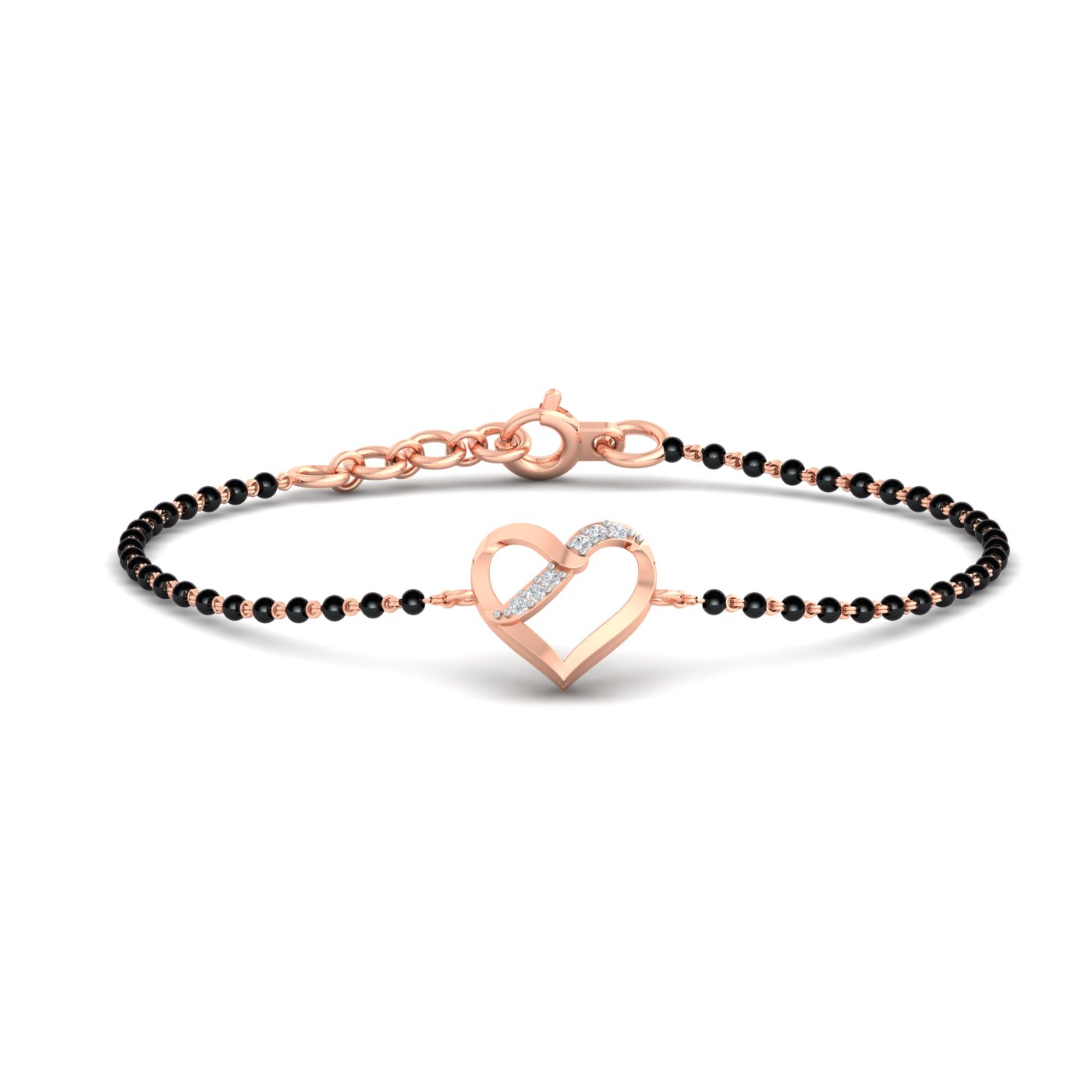  Diamond mangalsutra vs Diamond bracelet which one to choose ||  heart Shape Mangalsutra Bracelet ||