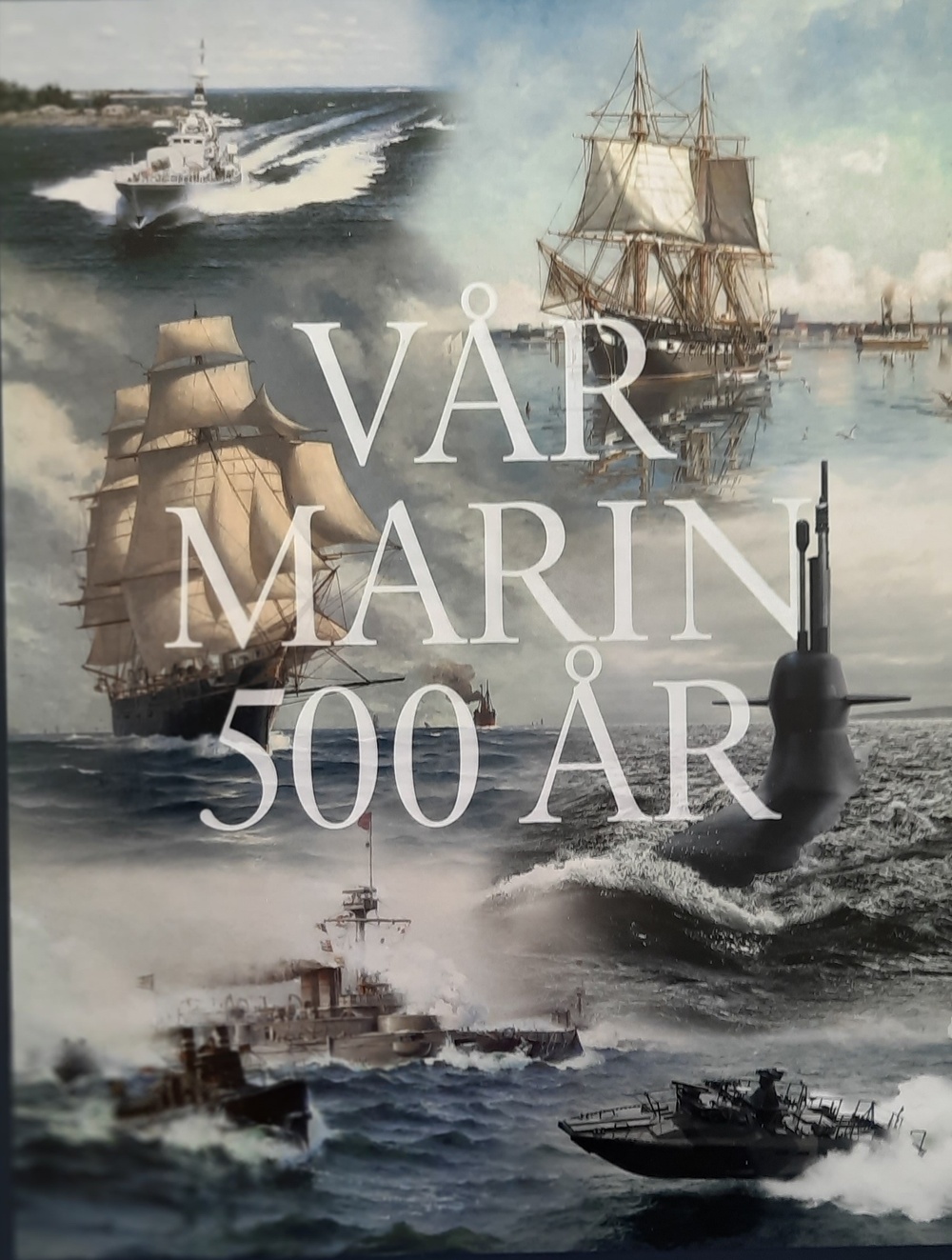Claes-Göran Dahl, Örlogskapten emeritus, och redaktör för bokverket ”Vår marin 500 år", ger ett föredrag i Sävesalen den 19 april. Foto. Privat