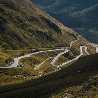 tourhub | Epikdrives | Swiss Alps Drive🇨🇭TOP Mountain Passes of Switzerland in a PORSCHE ⛰️🚗 pre-set sat-nav guided 