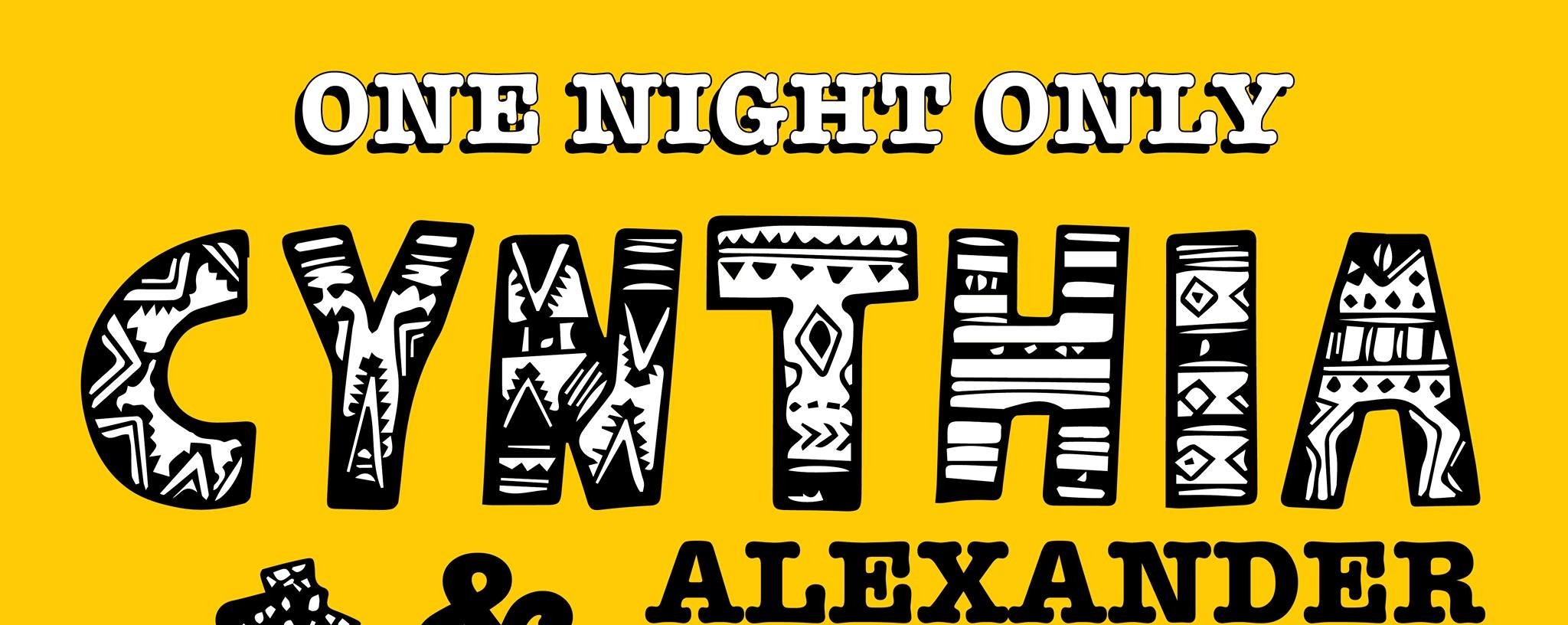 One Night Only: Cynthia Alexander & Joey Ayala