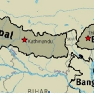 tourhub | Nepal Tour and Trekking Service | Nepal Bhutan Tour - Exclusive 15 Days | Tour Map