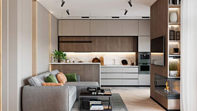 Dekorasi Desain Interior Apartemen 2 Kamar