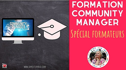 Représentation de la formation : Formation Les bases du Community Management pour les formateurs 