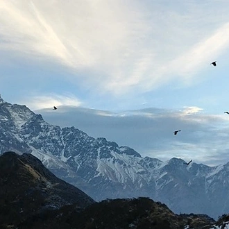 tourhub | Himalayan Sanctuary Adventure  | Mardi Himal Trek | Tour Map