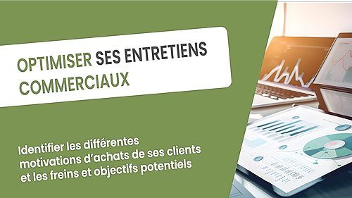 Représentation de la formation : OPTIMISER SES ENTRETIENS COMMERCIAUX