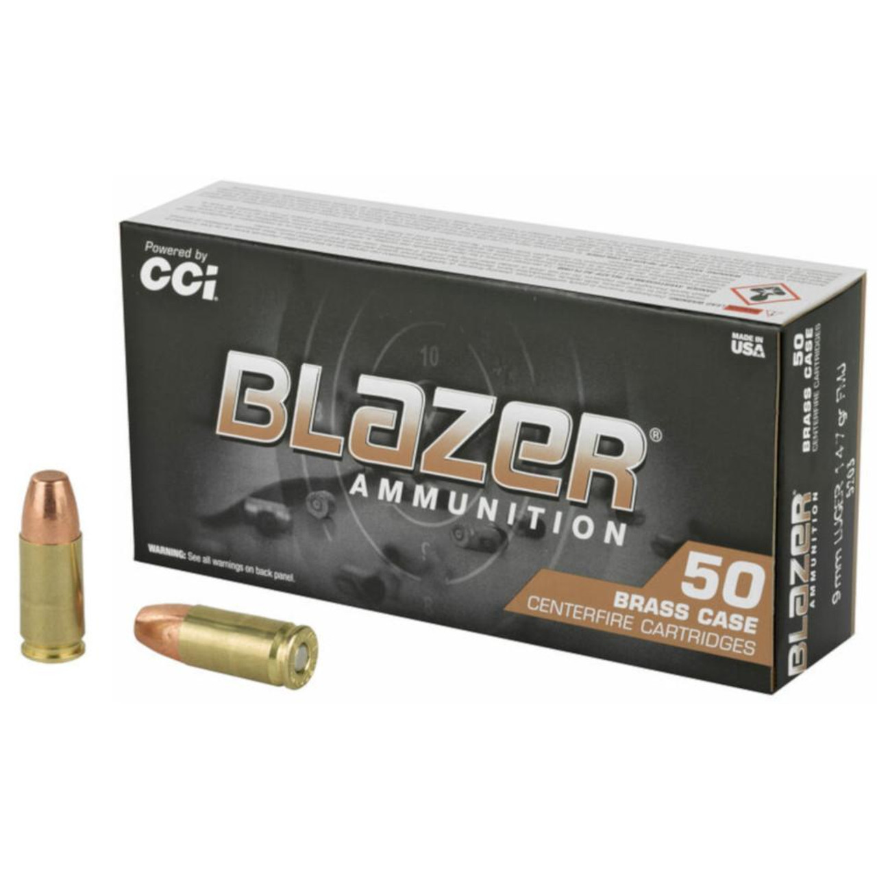 Blazer Brass 9mm Ammo 124 Gr FMJ SALE!!! (low supply) | Get Loaded PA ...