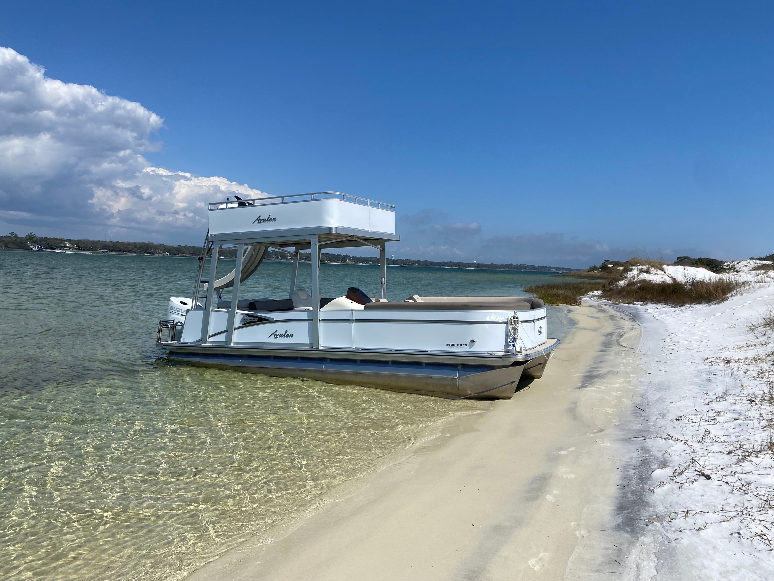 Private Pontoon Party for Up to 6 Guests with Captain, Waterslide, Snorkeling & More (2-4 Hours BYOB Charter) image 12