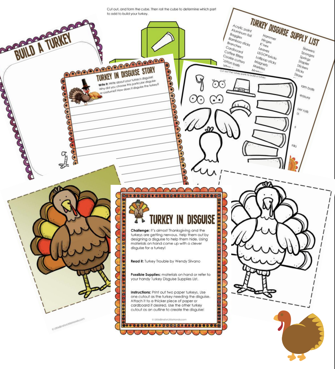 16 Fun Roll A Turkey Activities - Teaching Expertise