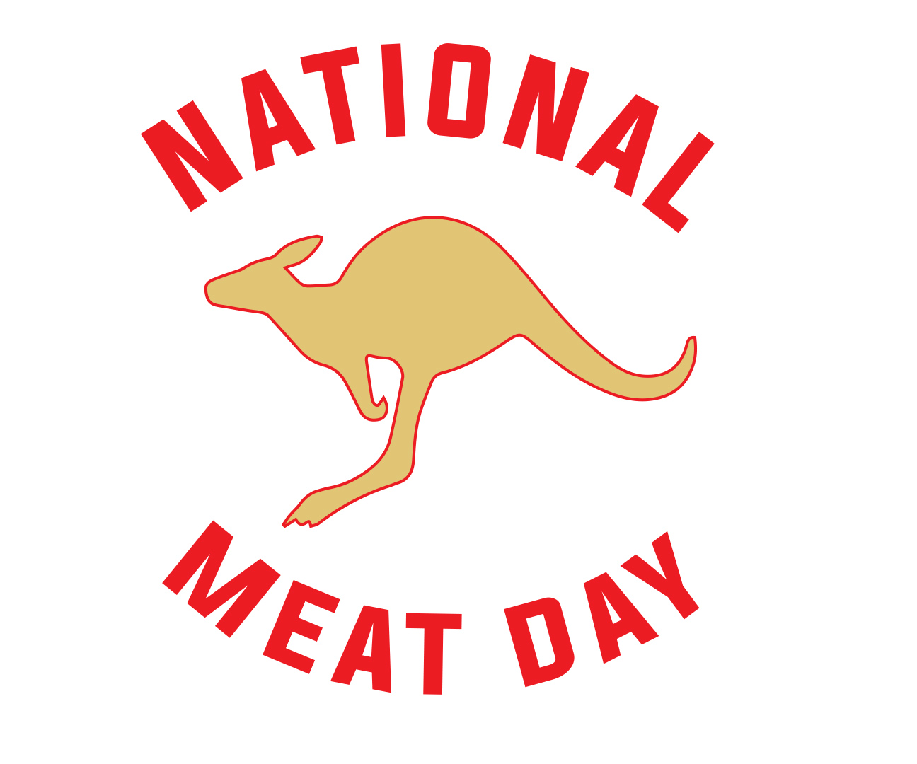 National Meat Day logo