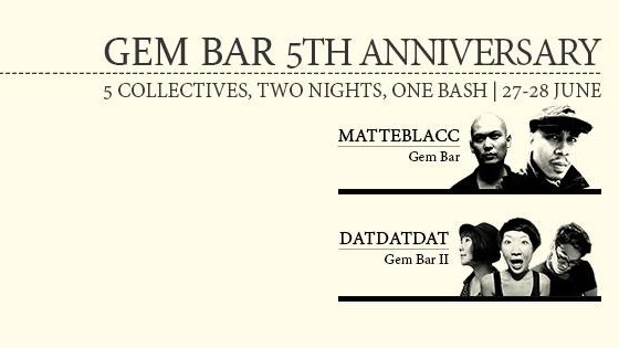 Gem Bar 5th Anniversary