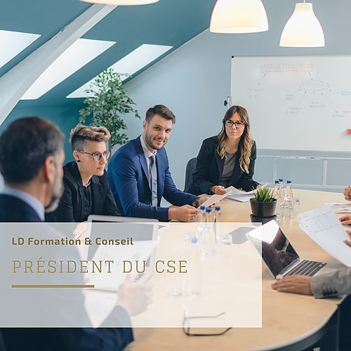 Représentation de la formation : Président du CSE 