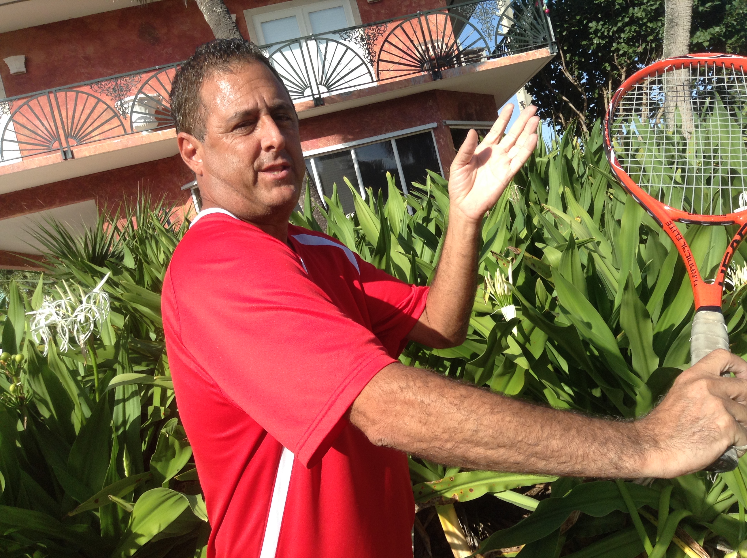 Jason G. teaches tennis lessons in Vero Beach, FL