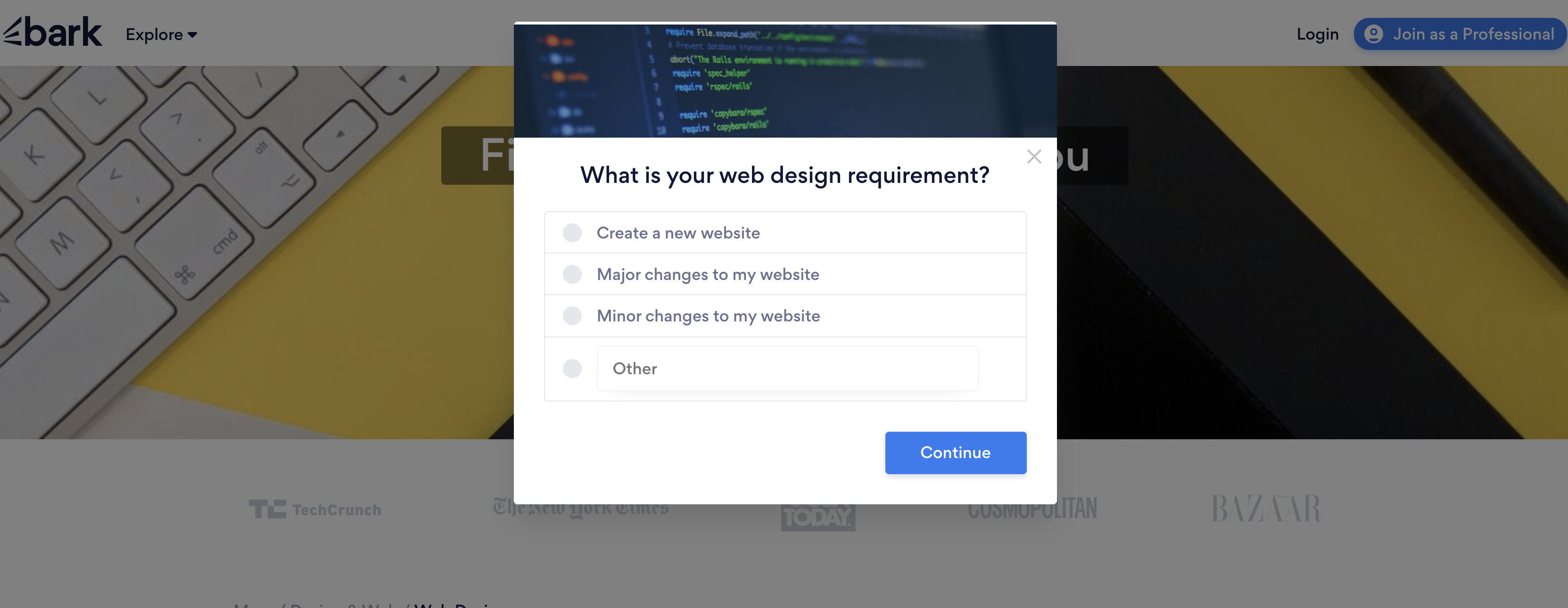 multi step popup form