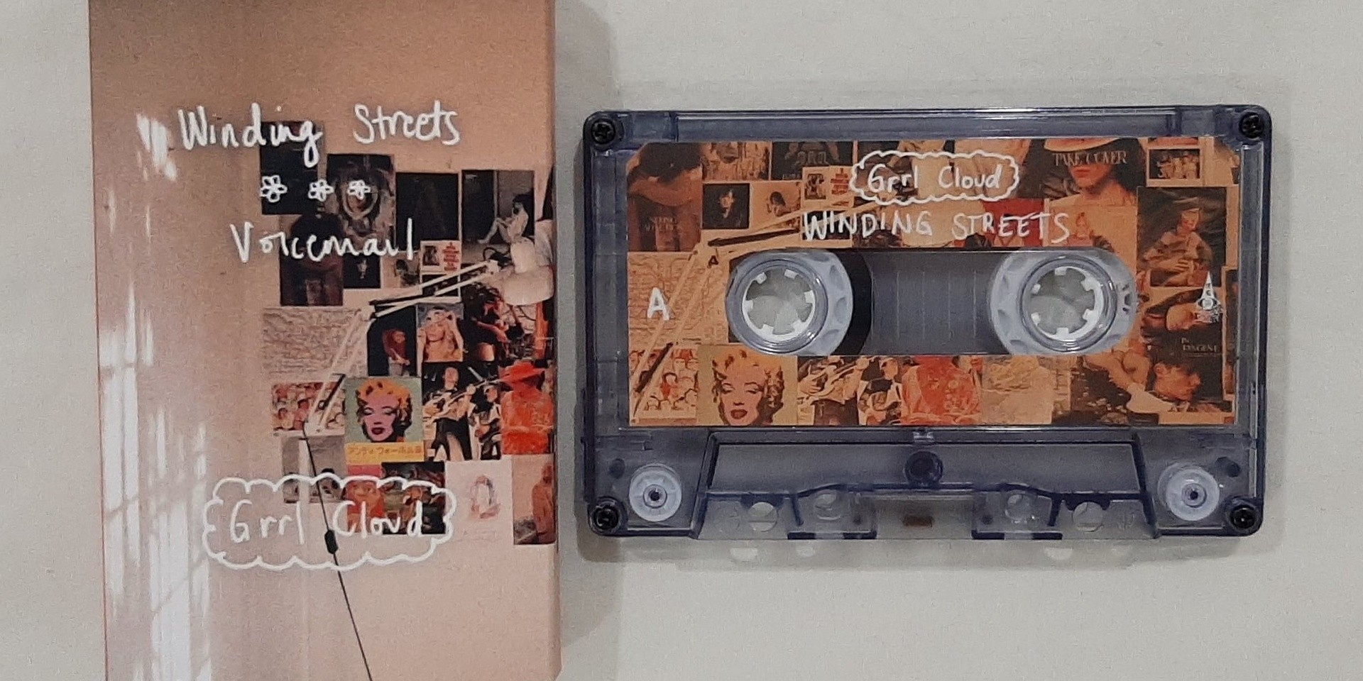 Grrl Cloud to release limited edition 'Winding Streets / Voicemail' cassette