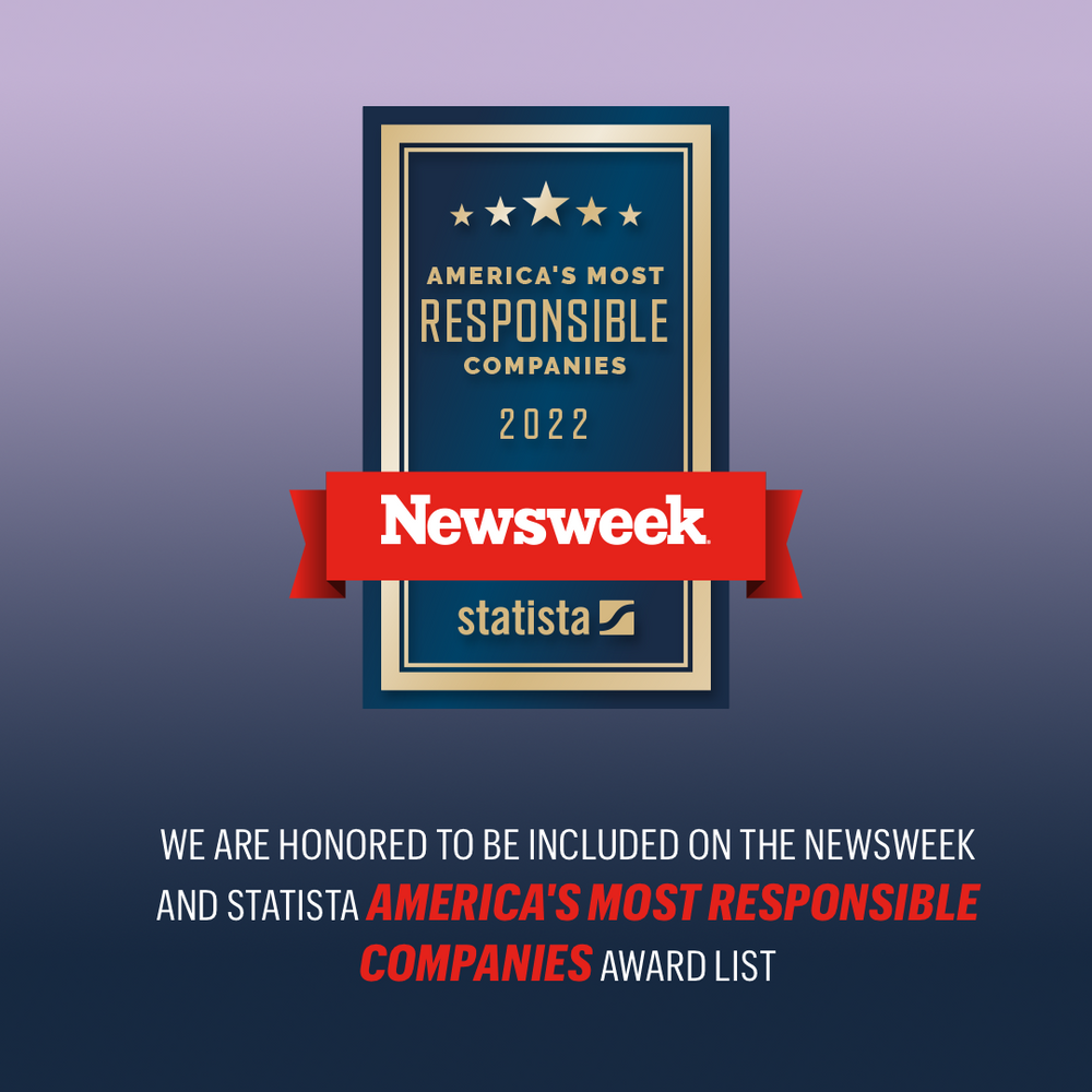 Axalta recognized as one of America's Most Responsible Companies 2022 by Newsweek magazine.