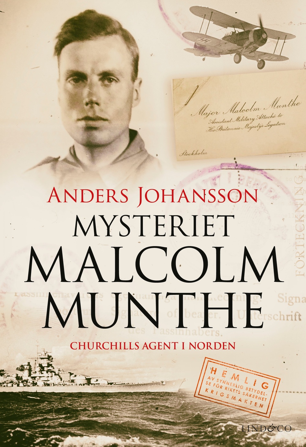 Bokomslag: Mysteriet Malcolm Munthe