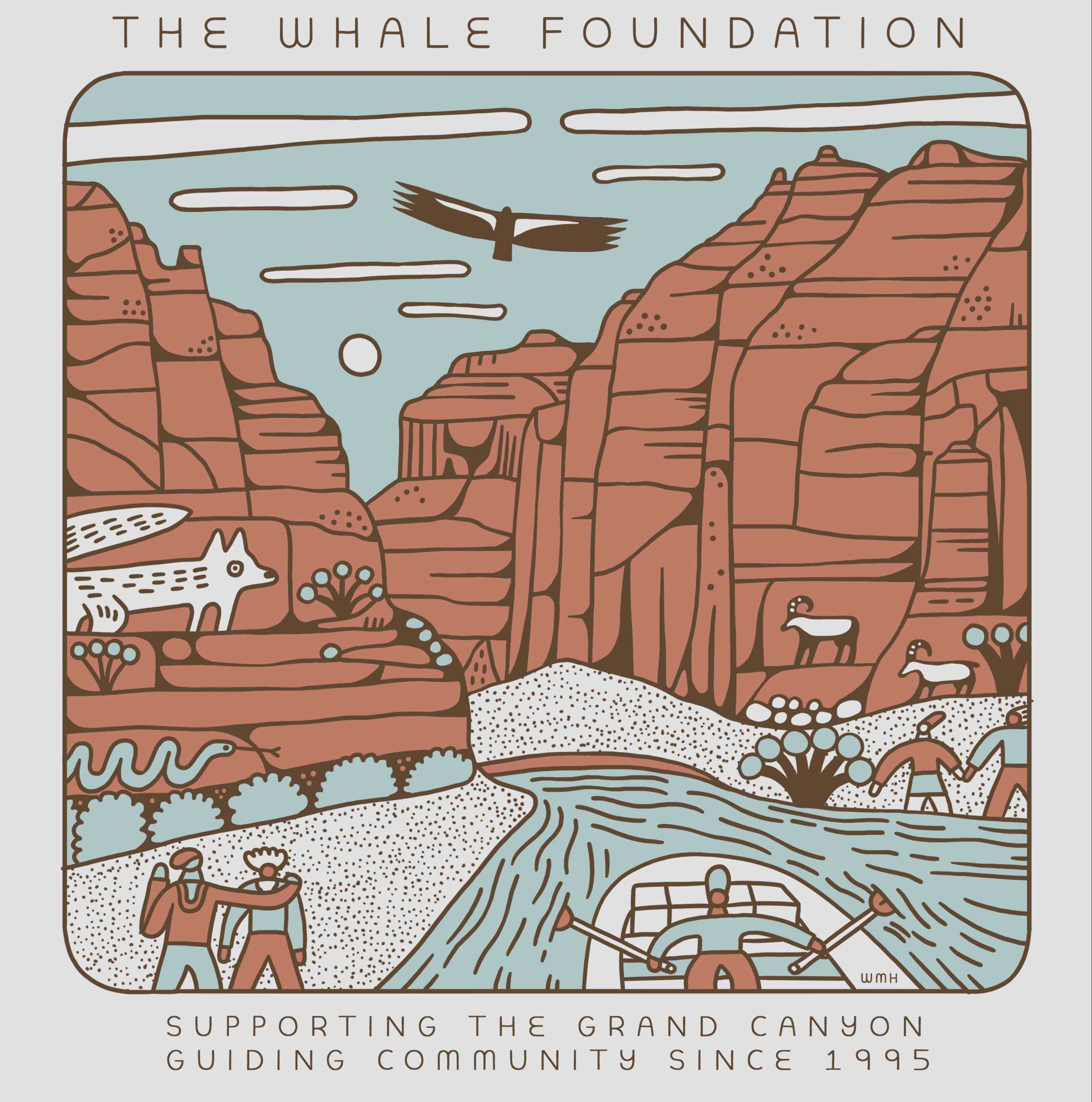 The Whale Foundation logo