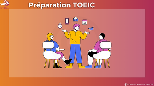 Représentation de la formation : Préparation TOEIC® L&R (Listening and Reading)