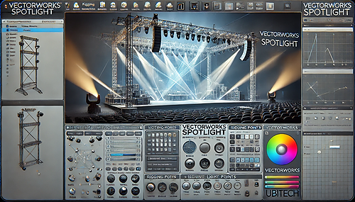Représentation de la formation : VectorWorks SPOTLIGHT