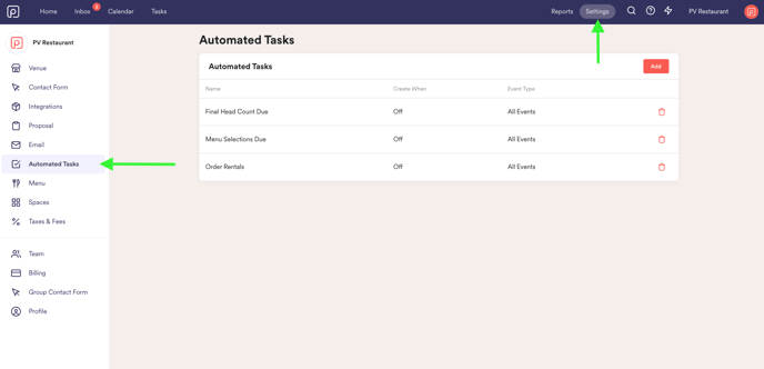 Tasks + Automated Tasks (Premium Only)