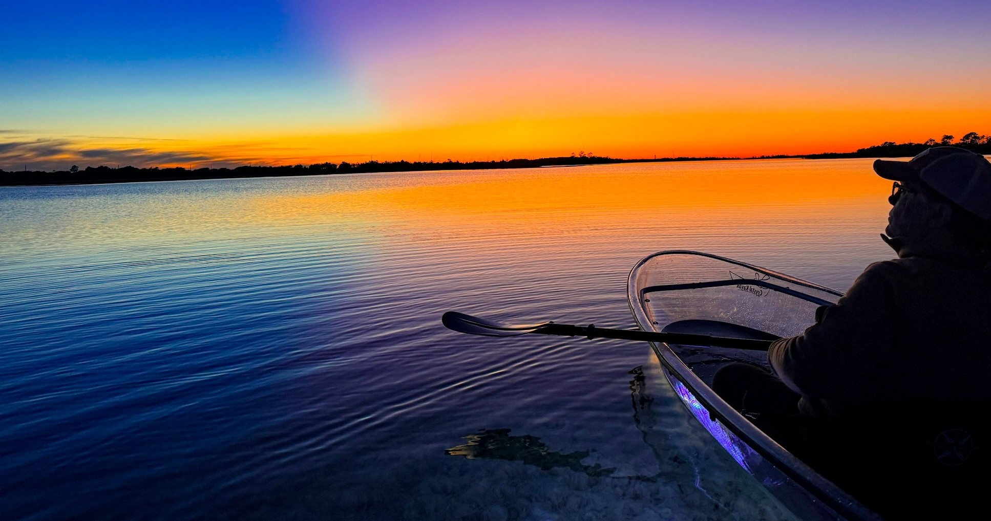 Destin FWB Sunset  Clear Kayak Tour