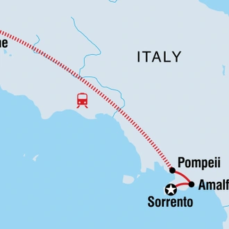 tourhub | Intrepid Travel | Italy Family Holiday | Tour Map