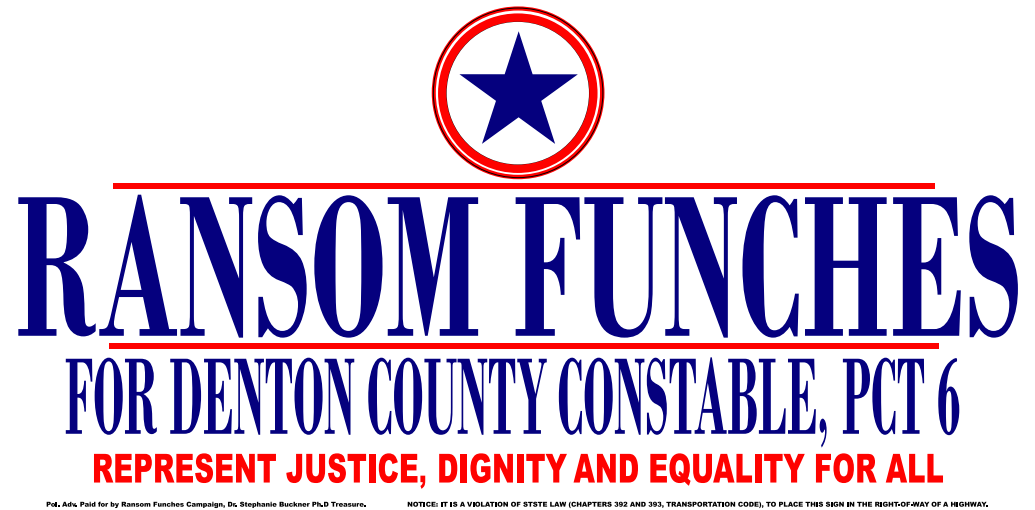 Ransom Funches for Constable logo