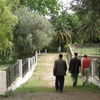 Tomb of Rabbi Ephraïm Aln Kaoua, Path With People Walking (Tlemcen, Algeria, 2012)