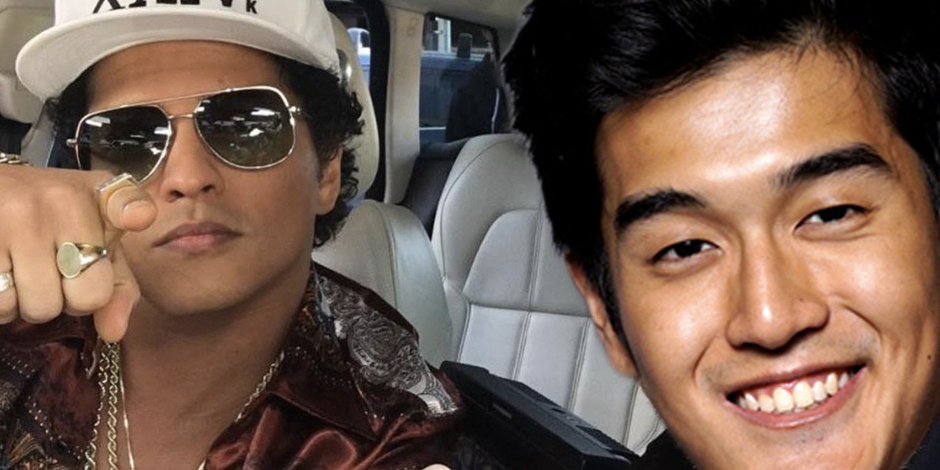 You could sing Bruno Mars songs in a Grab car with Nathan Hartono, Sam Rui, Tim De Cotta or more