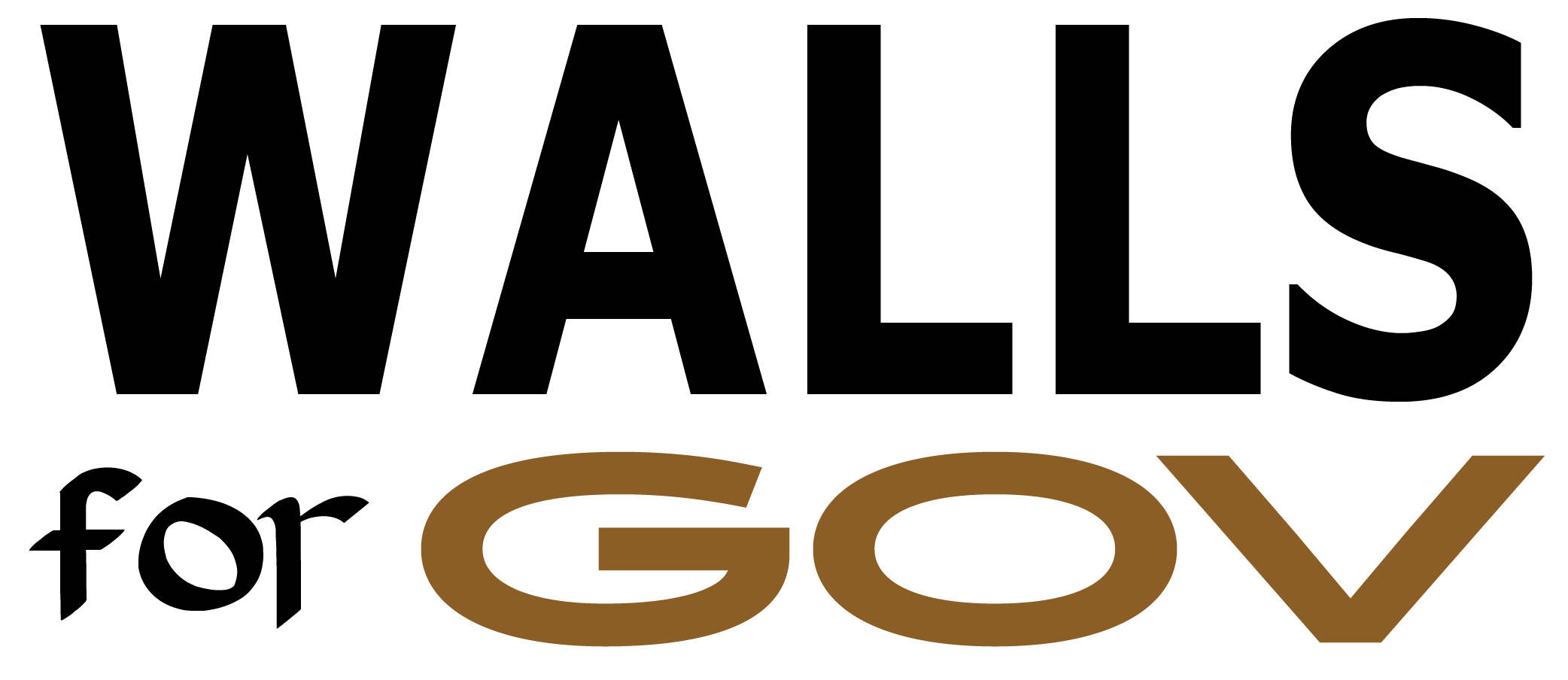 Walls For Gov logo