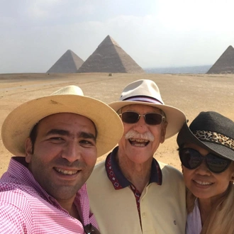 tourhub | Look at Egypt Tours | Best Cairo Tour with Dinner Cruise & Pyramids Show 