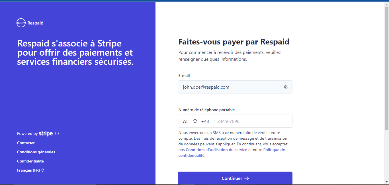 Comment activer mon compte Respaid ?