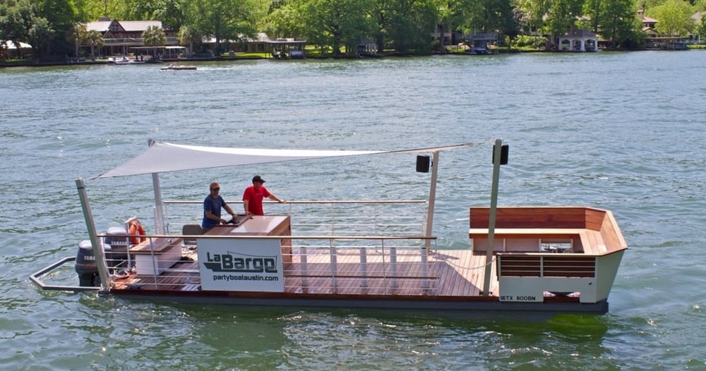 35ft "LaBarge" Party Barge Rental (Up to 25 Passengers) image 2