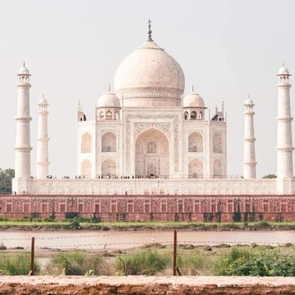 tourhub | Sami Travel Agra | Half Day Delhi & Taj Mahal Sunrise & Sunset Drop Jaipur Overnight Tour From Delhi 