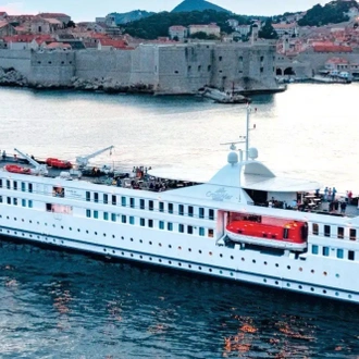tourhub | CroisiEurope Cruises | From Athens to Dubrovnik  The Corinth Canal, the Meteora and The Bay of Kotor (port-to-port cruise) 