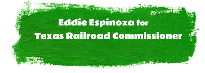 Eddie Espinoza for Texas Railroad Commissioner logo